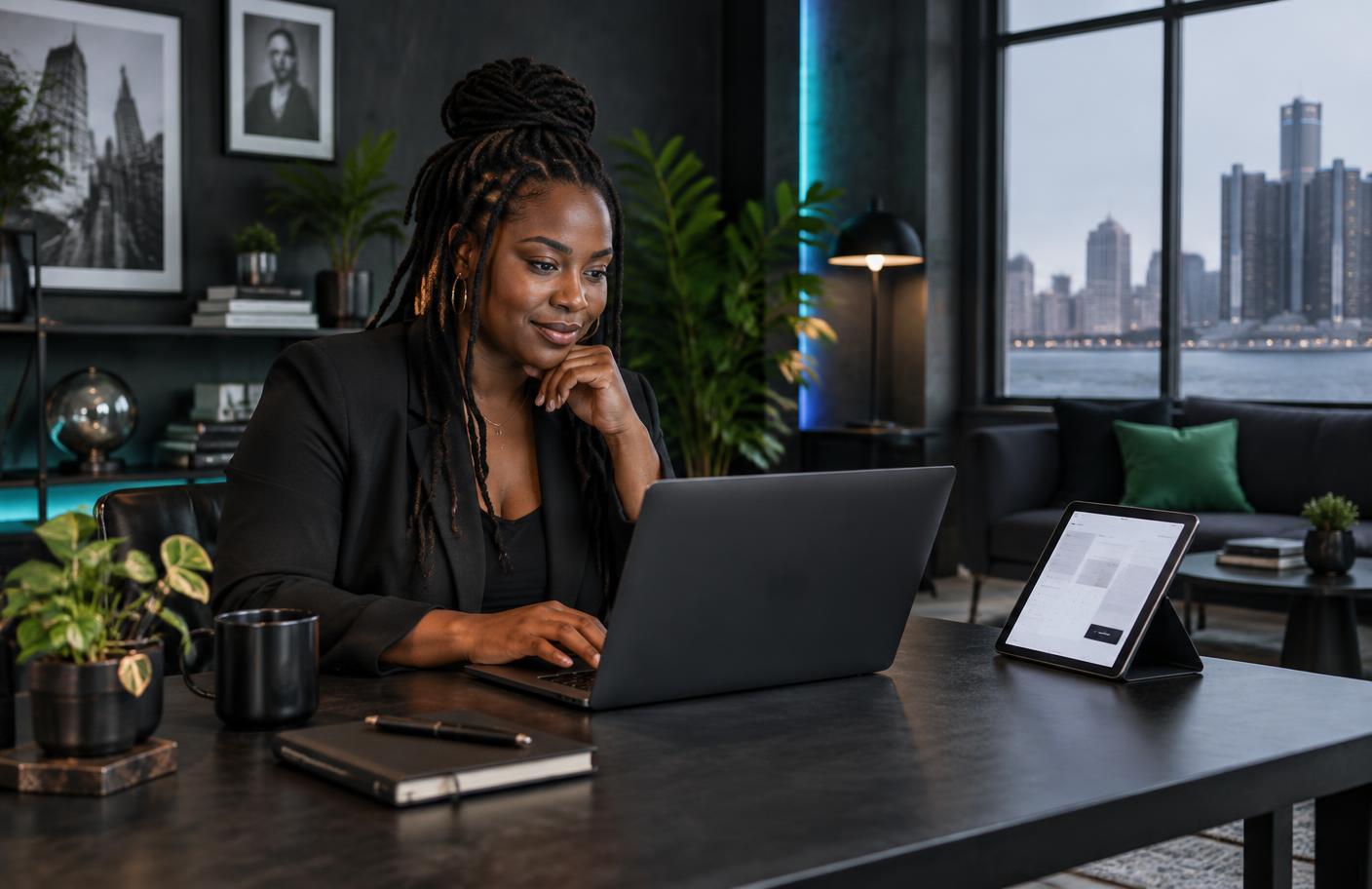 Entrepreneur building her business with KAYDE support